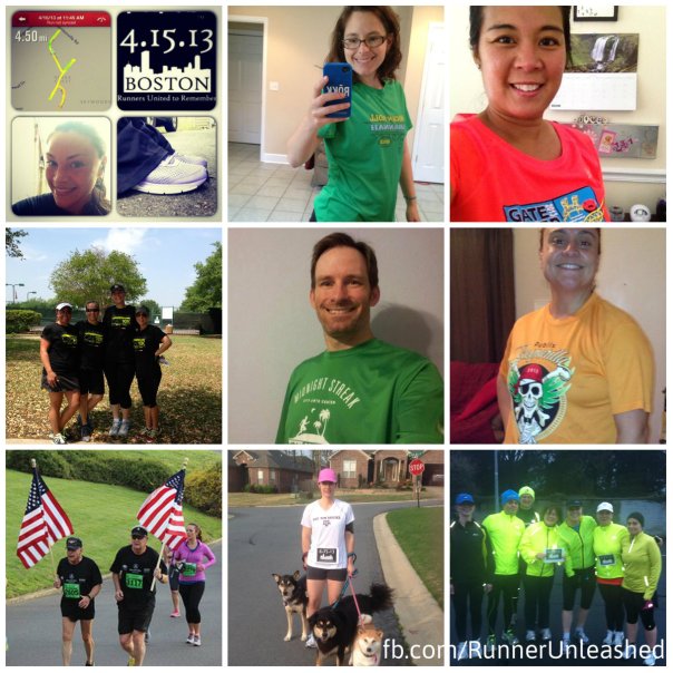 Runners who ran in honor of Boston