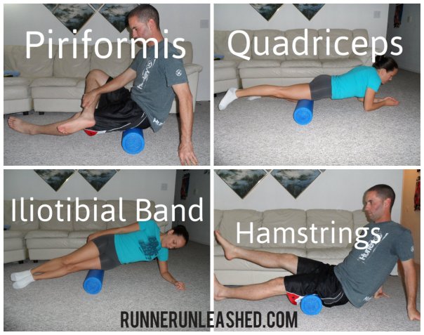 All these foam rolling exercises will help runner's knee pain