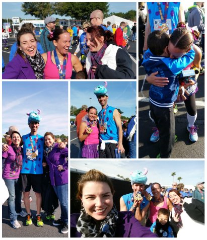 Half Marathon Finish line laughs