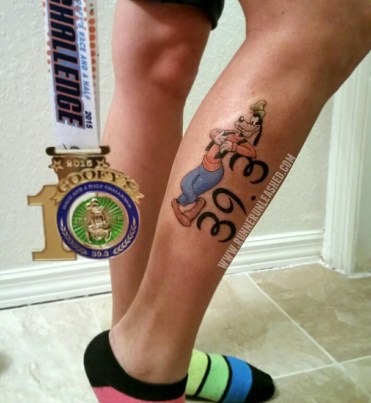 my goofy challenge tattoo to commemorate the biggest challenged I faced.